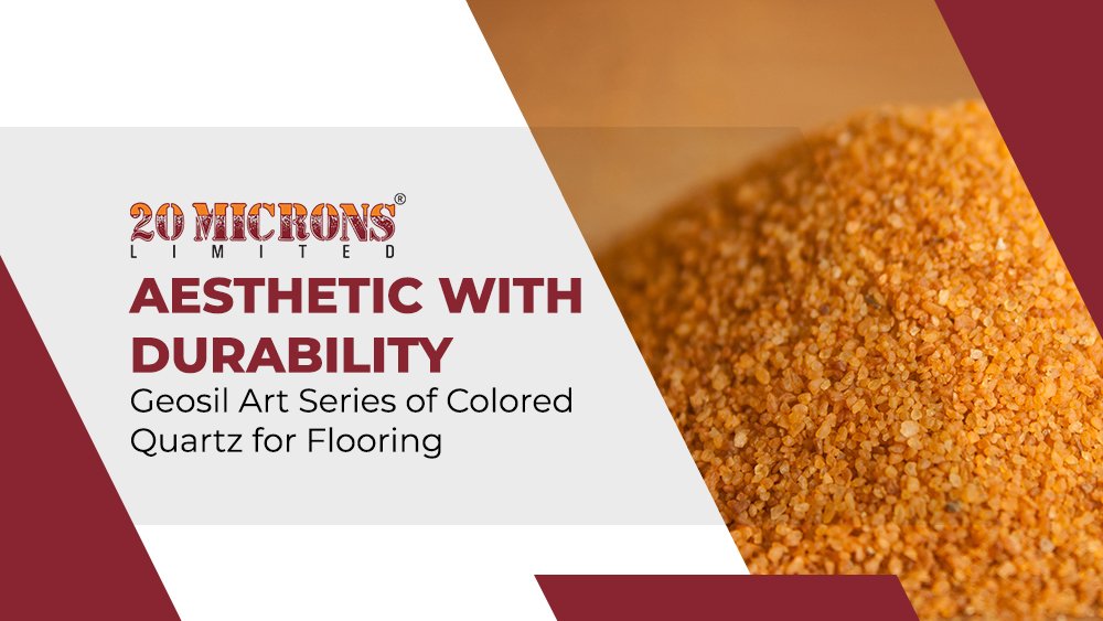 Aesthetic with Durability – Geosil Art Series of Colored Quartz for Flooring