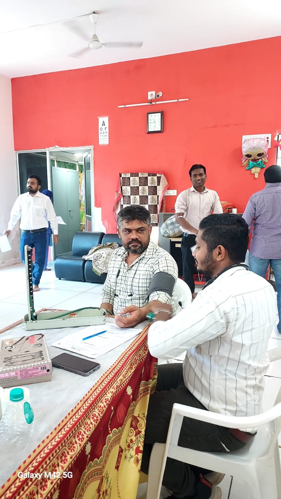 Occupational health check-up