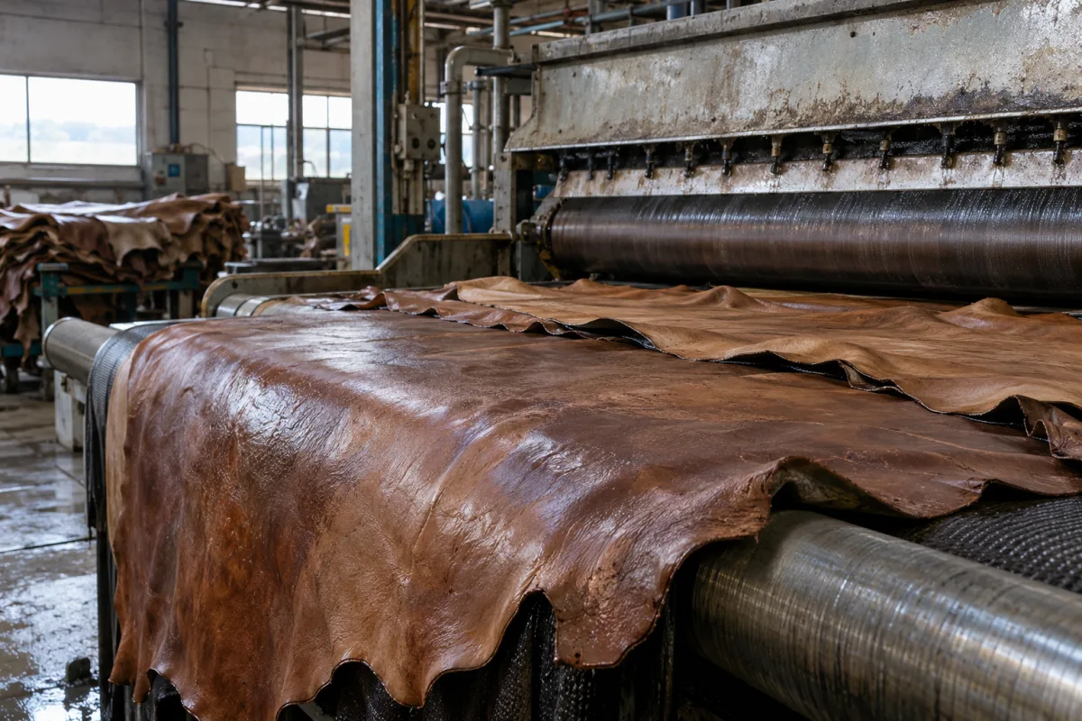 Leather application